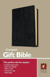 NLT Compact Gift Bible -  Black